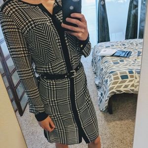 Like New Michael Kors Houndstooth Dress